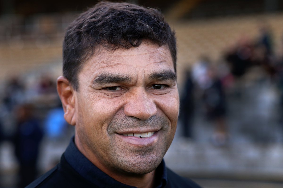 WLudbey's tweet photo. Dale Kickett 181 games for five clubs Fitzroy Eagles Saints Bombers Dockers “We have been on this road for a long time . I just hope my grandchildren can go anywhere in the future without being made to feel uncomfortable or paranoid about the color of their skin” #NW30 https://t.co/WsSIC8JaG1