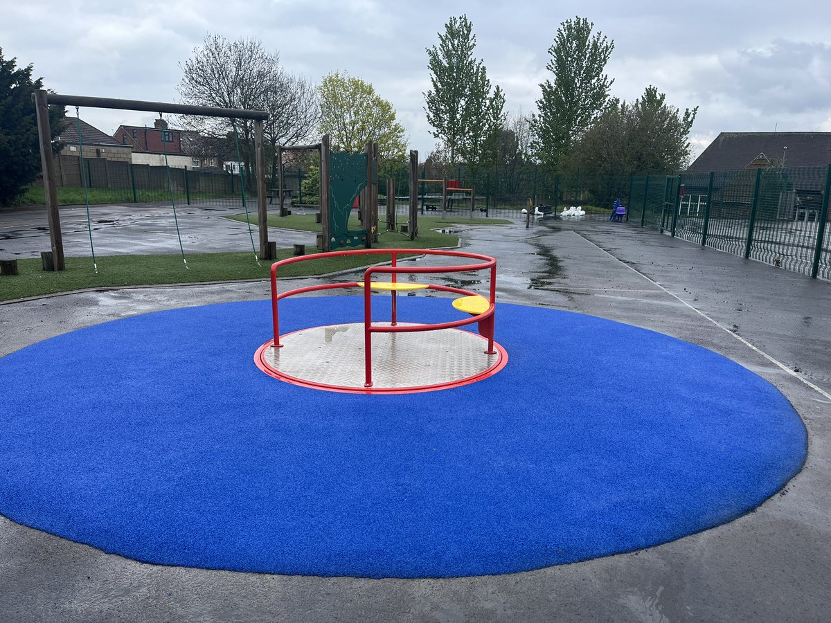 BraintcroftEACT's tweet photo. Looking forward to children being able to access our new accessible roundabout on Monday #SEND #AccessiblePlay @EducationEACT @simontanner_SEN https://t.co/J6bQ2D2x6i