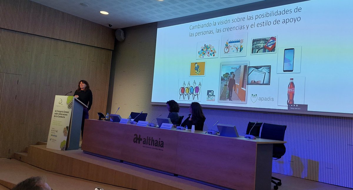 cconducta's tweet photo. ➡️ @LMarijuan @APADISASOC Habla sobre la reducción en el uso de #prácticasrestrictivas y la necesidad de cambiar la visión sobre las posibilidades de les personas con #discapacidad intelectual.
Actuar de otra forma mientras se asegura su vida y su estabilidad.
#cconducta https://t.co/Fk5kXMc3Ci