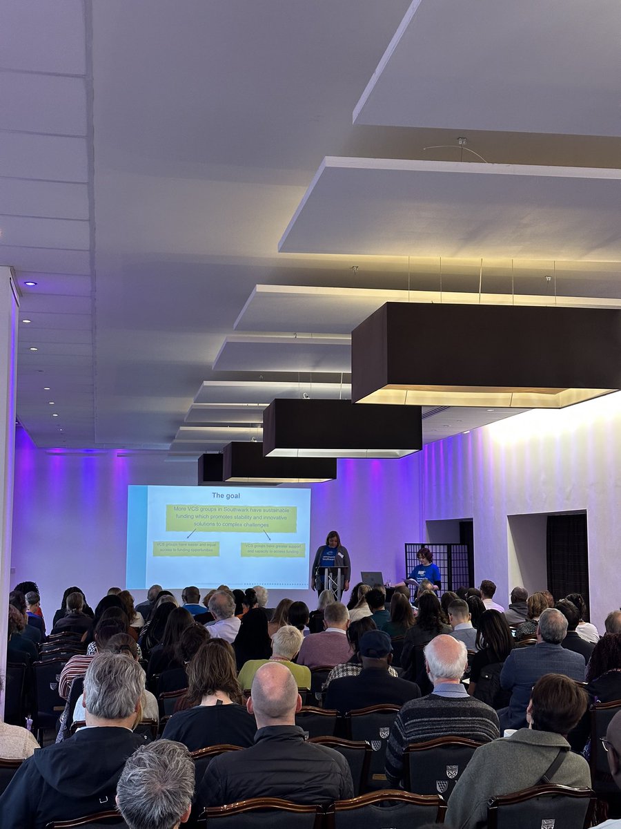 livingbankside's tweet photo. Great to be @cosouthwark event on their Brilliant State of the Sector Report @glaziershall

Together we have the resources &amp; capacity to make Southwark an even better place!

Good to hear from @alsameraia @steviecryan @AltheaLoderick @Miatsf @MFC_Arts @UnitedStSaviour &amp; others https://t.co/0vtrXx34Li