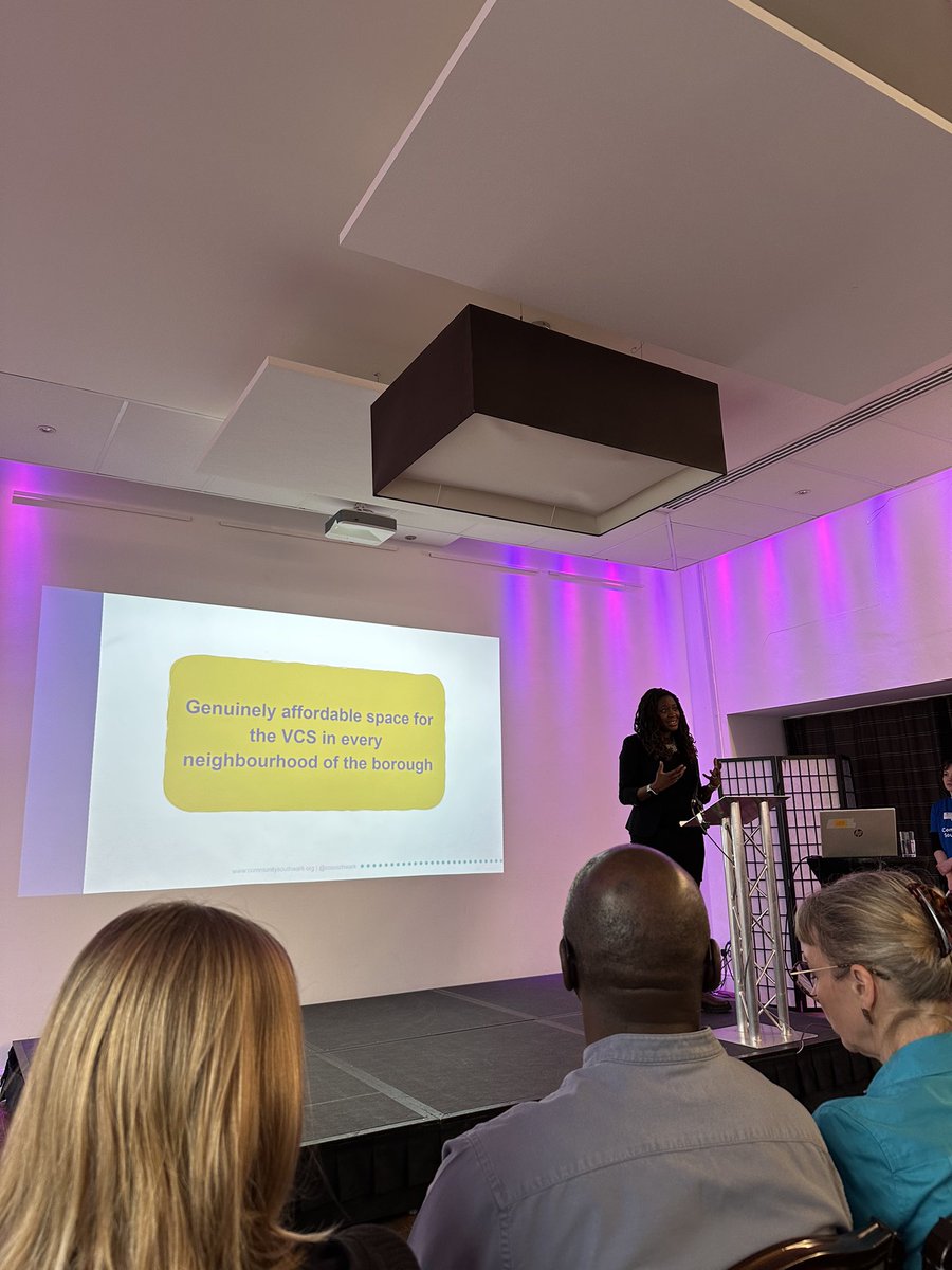 livingbankside's tweet photo. Great to be @cosouthwark event on their Brilliant State of the Sector Report @glaziershall

Together we have the resources &amp; capacity to make Southwark an even better place!

Good to hear from @alsameraia @steviecryan @AltheaLoderick @Miatsf @MFC_Arts @UnitedStSaviour &amp; others https://t.co/0vtrXx34Li