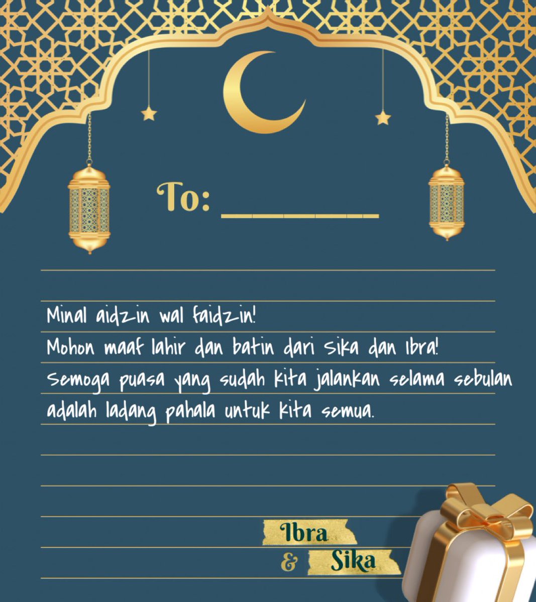 ㅤ ㅤ  
ㅤ ㅤ  
𝐆𝐎-𝐒𝐈𝐊𝐀!
Mengirimkan paket ke rumah masing-masing.

Selamat liburan!
ㅤ ㅤ  
ㅤ ㅤ