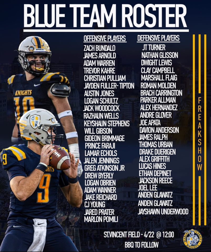 MarianUFootball's tweet photo. THE WESTSIDE FREAKSHOW https://t.co/fxonQCPXpH