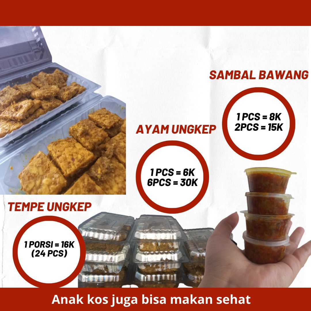 greenndae's tweet photo. @undipmenfess Stok ayam dan tempe aja ka biar hidup di tembalang aman https://t.co/stnvajxDNI