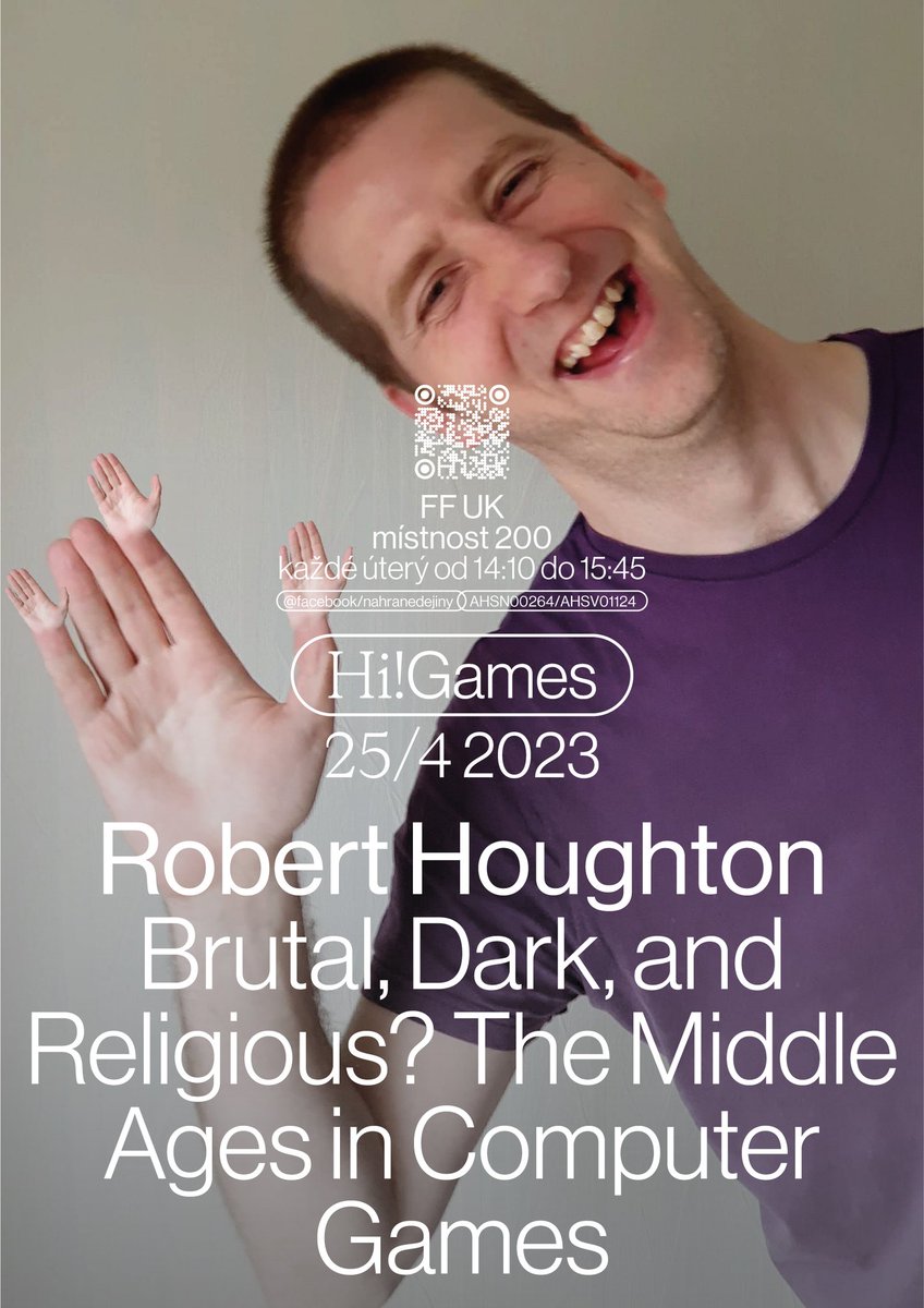 Brutální, temný a nábožný? Medievista @RobEHoughton v úterý na @FF_CUNI představí středověk v digitálních hrách.