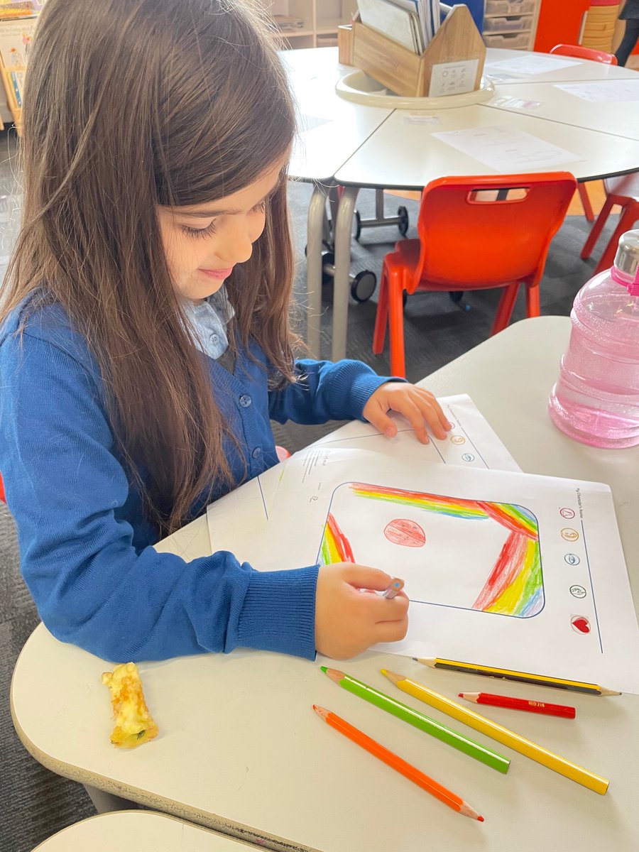 Y1WFA's tweet photo. In preparation for our reimagining of “The Little Red Hen”, we loved designing new characters to be the new stars of the story! 🤩  This afternoon we will be learning to describe our characters! #beingauthors #curiosityandimagination https://t.co/UYgptFFH3x