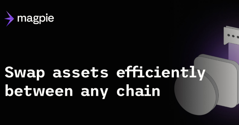 flytrade_'s tweet photo. Want to swap any asset seamlessly? 🔄 Look no further than Magpie Protocol. Join us on this exciting journey and follow for updates! 🔝 https://t.co/0dKZCJYEJt