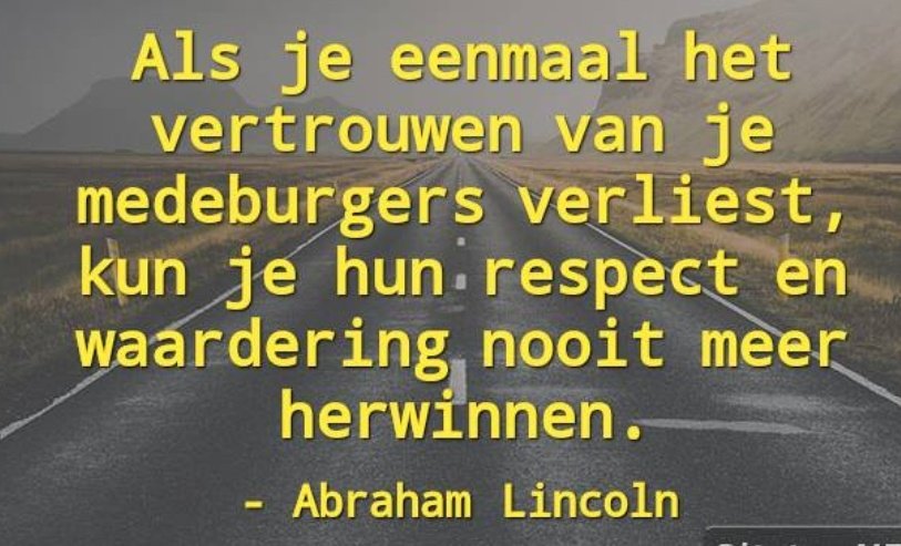 @innmichel1 De tiran verliest zijn geduld. 
De dictator eist vertrouwen.  
<a href="/VVD/">VVD</a>