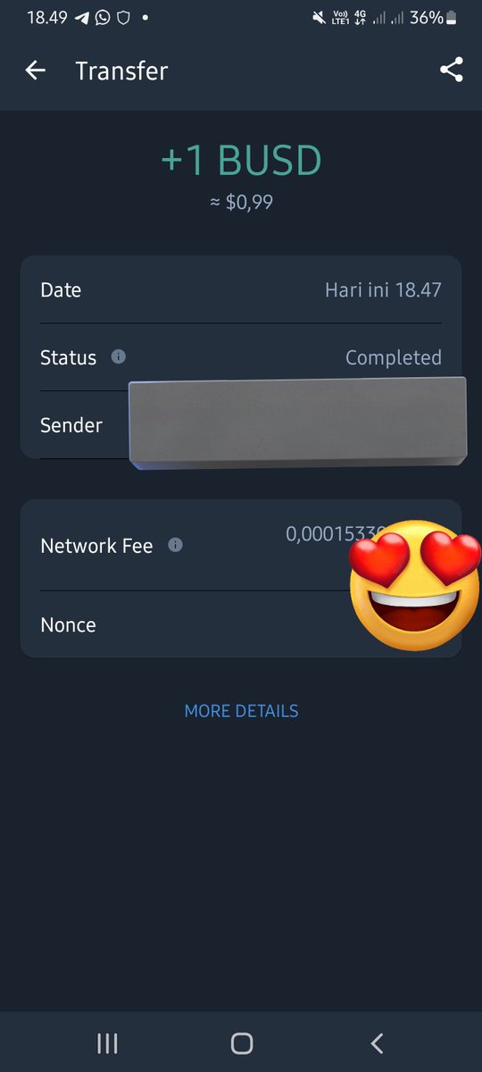 indahhlf_'s tweet photo. Alhamdulillah berkah dimalam lebaran.🥰😭🙏
Terimakasih banyak kak @ngreokcoin prize nya sudah saya terima dengan cepat. Bener bener #HostLegit #HostLegiSatSet #HostSatSet
Akhirnya bisa pakai #NGCPaidGA
Semoga kakak sehat selalu, banyak sponsor yang masuk di page kakak ini.🙏❤️ https://t.co/cvDi7kFdDl