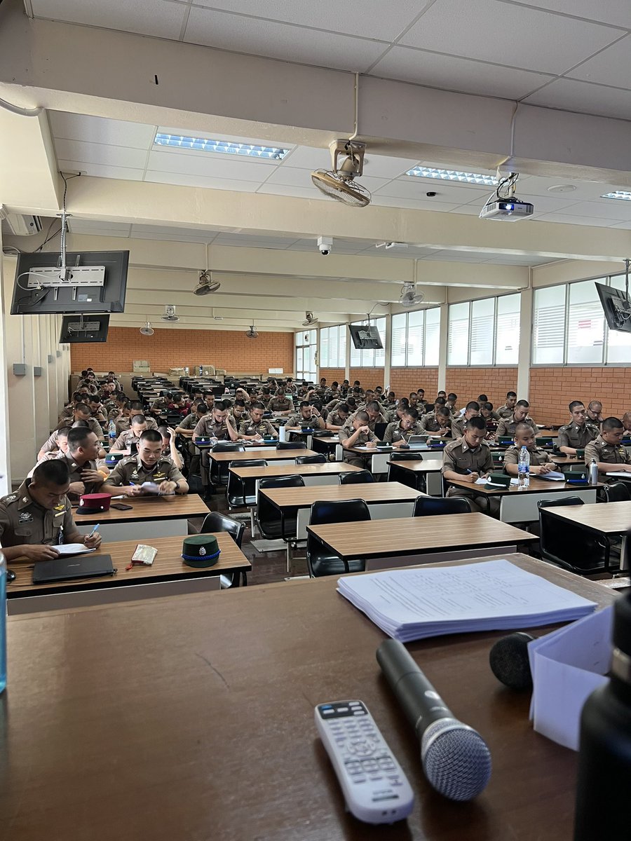 K_Nielson32's tweet photo. Very excited to have finally arrived in Thailand for a collaborative research project with the Royal Police Cadet Academy. Proud to represent and be supported by @CJCSamHouston @SHSUCJ https://t.co/jHeqluRqvL