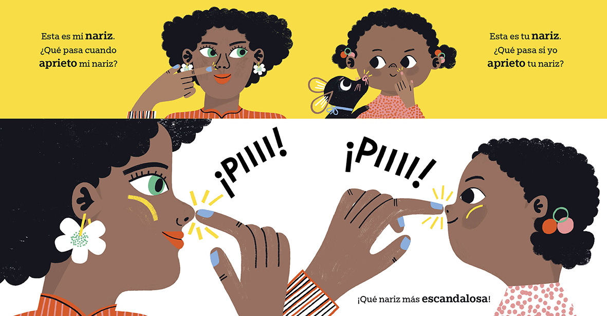 Casa del Libro (@casadellibro) on Twitter photo ¿Qué pasa cuando aprietas mi nariz?
Aprende a conocer tu cuerpo en familia con 𝘛𝘶 𝘤𝘶𝘦𝘳𝘱𝘰: 𝘕𝘢𝘳𝘪𝘻, 𝘱𝘪𝘦𝘴 𝘺 𝘰𝘮𝘣𝘭𝘪𝘨𝘰 👉 bit.ly/408xIW8
A partir de 2 años
<a href="/COCOBOOKS/">COCO BOOKS</a> ¿Qué pasa cuando aprietas mi nariz?
Aprende a conocer tu cuerpo en familia con 𝘛𝘶 𝘤𝘶𝘦𝘳𝘱𝘰: 𝘕𝘢𝘳𝘪𝘻, 𝘱𝘪𝘦𝘴 𝘺 𝘰𝘮𝘣𝘭𝘪𝘨𝘰 👉 bit.ly/408xIW8
A partir de 2 años
<a href="/COCOBOOKS/">COCO BOOKS</a>