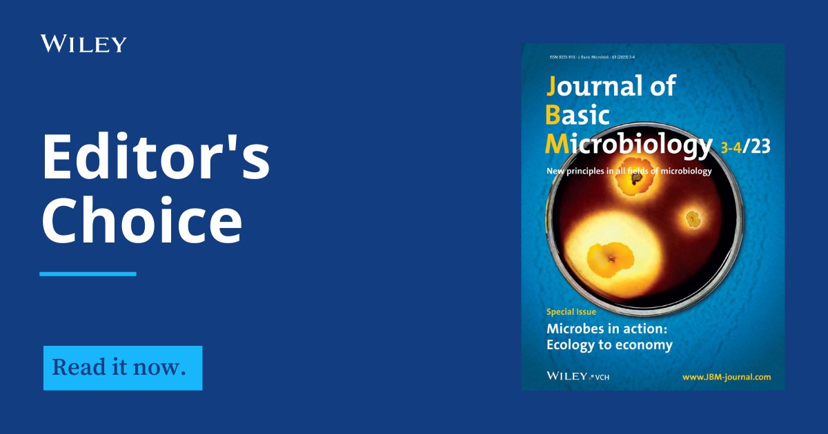 WileyLifeSci's tweet photo. Journal of Basic Microbiology's May Editor's Choice article: 'Evolutionary adaptation of bovine coronavirus (#BCoV): Screening of natural recombinations across the complete genomes' is free to read for a limited time.

Check it out: https://t.co/GnTfN8VXYe https://t.co/o5lXfzGasm