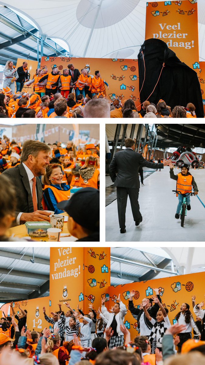 Recordaantal kinderen doet mee met de 11e editie van de Koningsspelen.

koningsspelen.nl/informatie/nie…