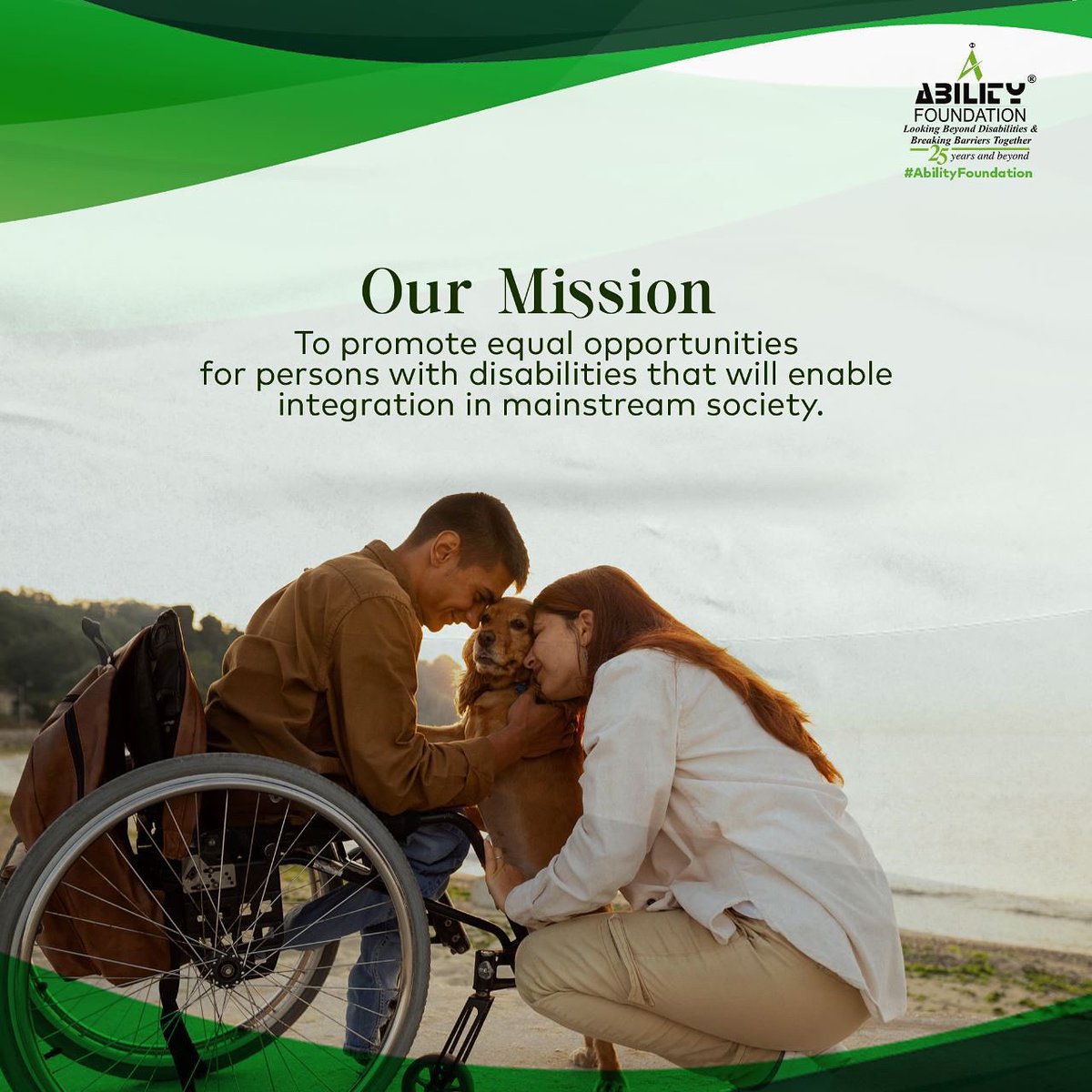 abilityfdn's tweet photo. Ability foundation works towards creating a society that recognizes and embraces the unique strengths and perspectives of all individuals.
#inclusion #accessibility #abilityfoundation #disabled #speciallyabled #handicapped #disabilities #india #ngo #ngoindia #wheelchair #deaf https://t.co/1mkk2TbEx5