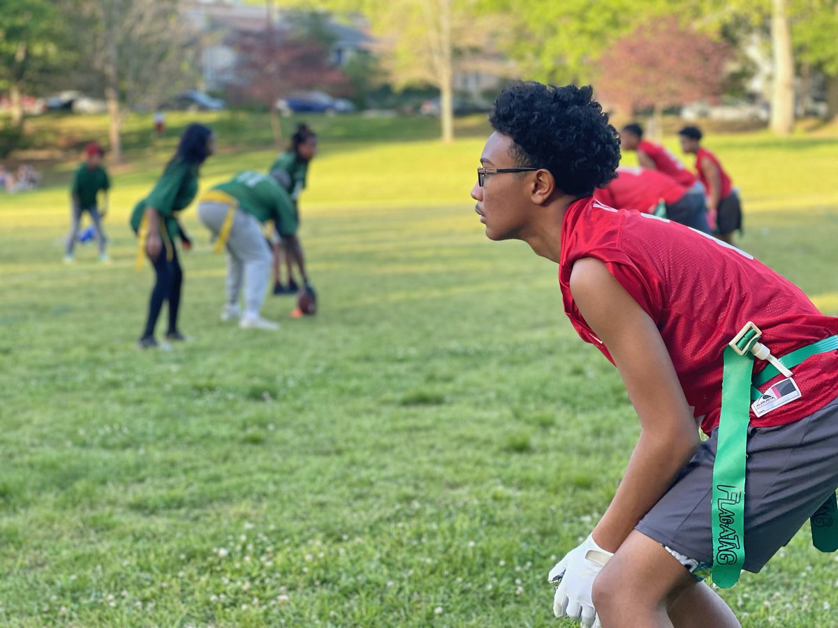 DannyWuerffel's tweet photo. Two passions of mine are football &amp; youth. I love how our @DesireStreet partner @Becca1612 @Blueprint_58 serves youth in South Atlanta through an incredible flag football league along mentoring &amp; other services. It may have stirred my competitive juices just a little also :) https://t.co/dsm60sRTSa