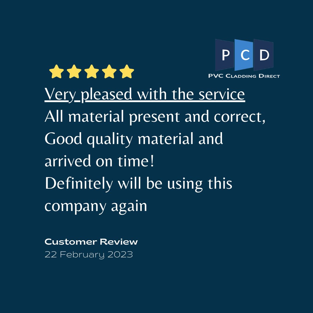 PCD_Cladding's tweet image. Why buy from #pvccladdingdirect  ? We have the #hygienic #cladding that you are looking for, at the right price, with #nextdaydelivery but still not sure... check out our over 140 reviews to give you confidence in the company you are partnering with #pvccladding #hygieniccladding
