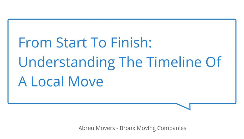 The old adage “fail to plan, plan to fail” rings true here; taking the time to create an effective moving timeline can save you from missing important steps and paying for costly mistakes along the way.

Read more 👉 lttr.ai/AA0ZX

#ImportantStep #LocalMoving