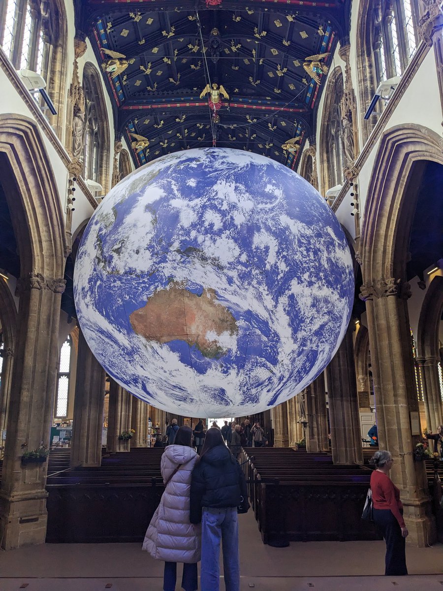 @TauntonMinster has #gaia to see for free until 1st May, it's beautiful #ThingsToDo #Church #daysoutwithkids