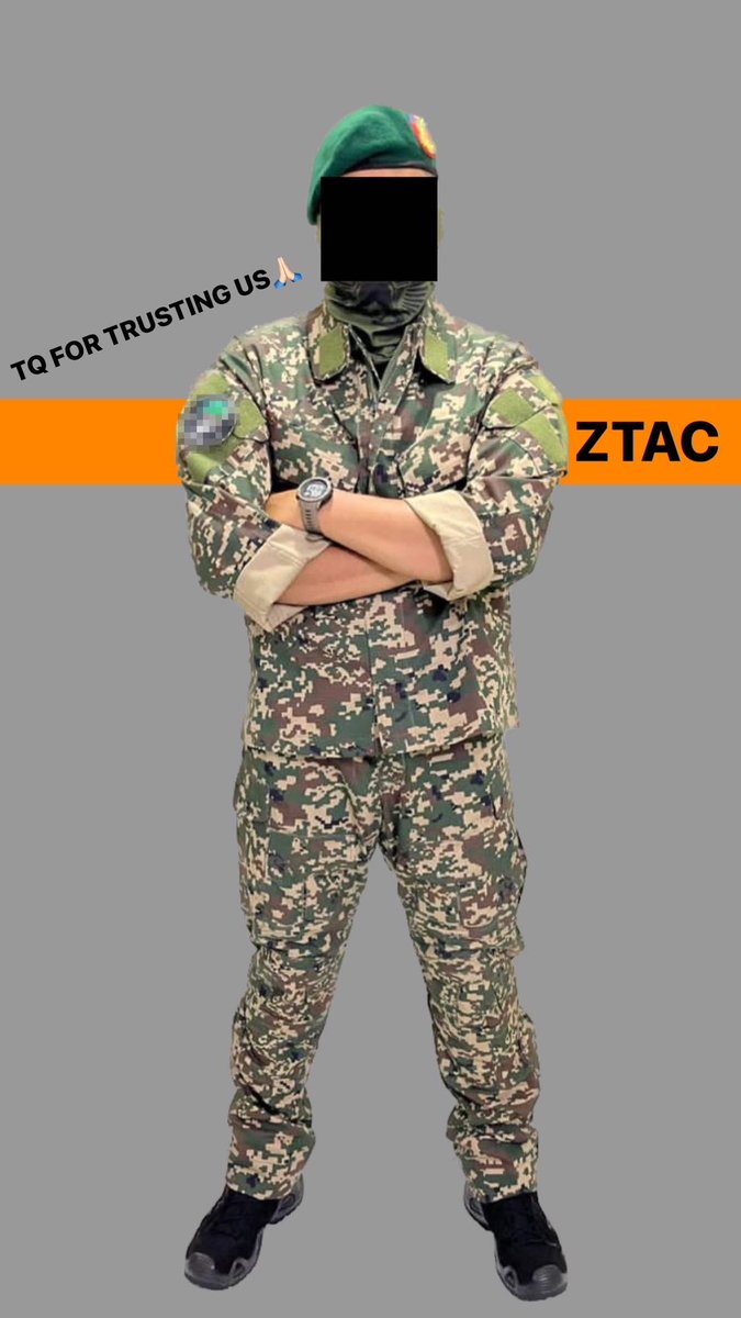 goonstac's tweet photo. "Unleash Your Inner Warrior with Our Tactical Uniforms - Built for the Toughest Missions"
#ZTAC #SHALOM https://t.co/8jnWeB1V6O