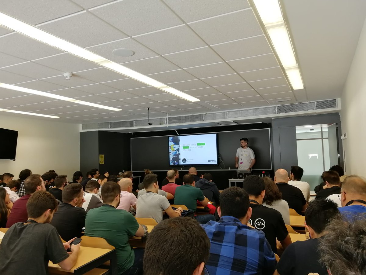 commitconf's tweet photo. Está pasando...
Es emocionante la respuesta de la comunidad en cada charla. ¡!De 10!! 🤗

#commitconf #DoNotLookBack https://t.co/dX0cByhSe8