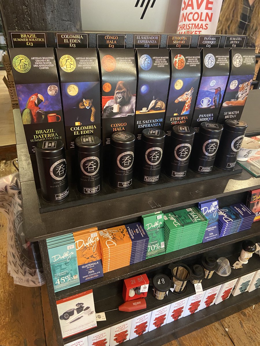Lincoln BIG (@lincoln_big) on Twitter photo To celebrate #NationalTeaDay, we visited <a href="/Imperial_teas/">Imperial Teas</a>!
Did you know:
- They have 300+ teas available
- Their tea is sourced worldwide, but blended inhouse
- They offer hot chocolates & the largest range of decaffeinated coffees in the UK
A must visit for any tea lover 🫖 To celebrate #NationalTeaDay, we visited <a href="/Imperial_teas/">Imperial Teas</a>!
Did you know:
- They have 300+ teas available
- Their tea is sourced worldwide, but blended inhouse
- They offer hot chocolates & the largest range of decaffeinated coffees in the UK
A must visit for any tea lover 🫖
