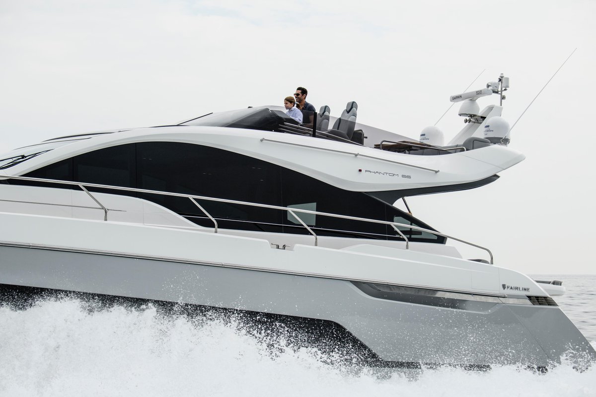 From the engine room to the helm, the Phantom 65 is designed for a superior yachting experience.

See the Phantom 65: bit.ly/3LfMs1b

#Caterpillar #CatMarine #Fairline #yacht #motoryacht #yachtlife #yachting #poweredbycat
