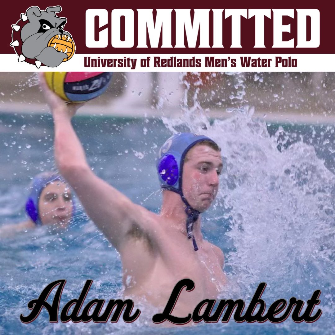 Welcome Adam Lambert to the University of Redlands! Adam is an incoming Fall 2023 student, joining Redlands Men’s Water Polo team as a Center/Defender from Parkway West High School in St. Louis, MO.

#gobulldogs #universityofredlands #redlandsmenswaterpolo #redlandsmwp #ncaadiii
