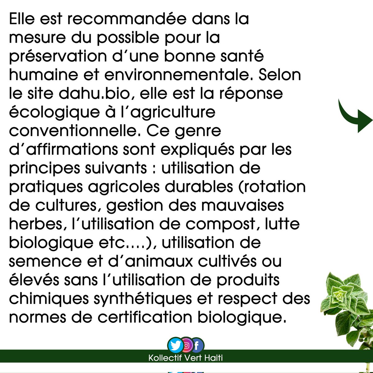 KollectifV's tweet photo. Pour notre 4ème sortie cette année, nous parlons d'Agriculture Biologique.

Lisez et partagez😃.

 #agriculture  #bio 
🌳🌳🌳🌳🌳🌳🌳🌳🌳

1/2 https://t.co/pupkTpPpGl