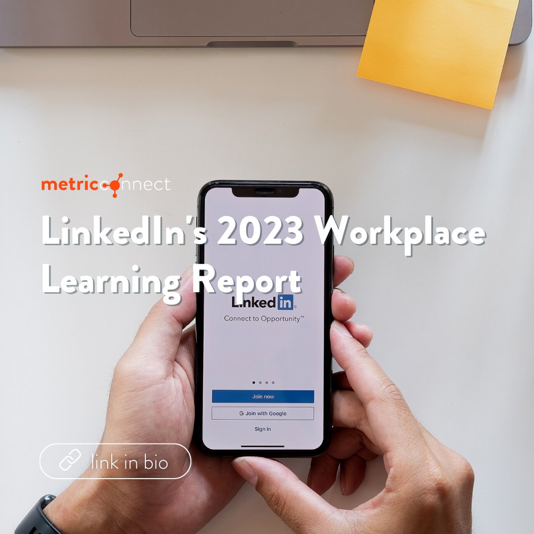 The 2023 Workplace Learning Report has been released by LinkedIn, analysing major changes in the development of workplace skills based on internal and survey data from LinkedIn members. Click the link in our bio. 📝📌

#metricconnect #linkedinmarketing #linkedinforbusiness