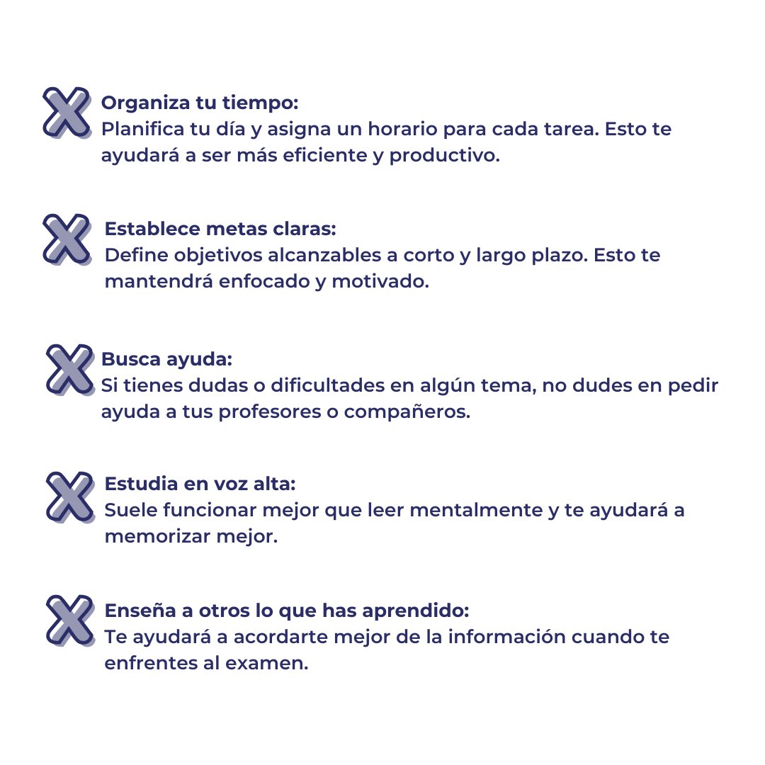 ¿Quieres mejorar tu rendimiento académico? ¡Sigue estos 4 pasos! 📚💪
¡Pon estos consejos en práctica y alcanza el éxito académico! 🚀
#FPAspasia  #Metas #ExitoAcademico