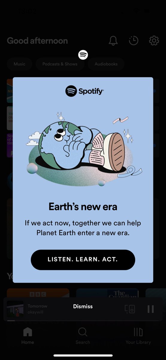LessWasteLaura's tweet image. Love this feature from @SpotifyUK #ClimateConversations 🌍