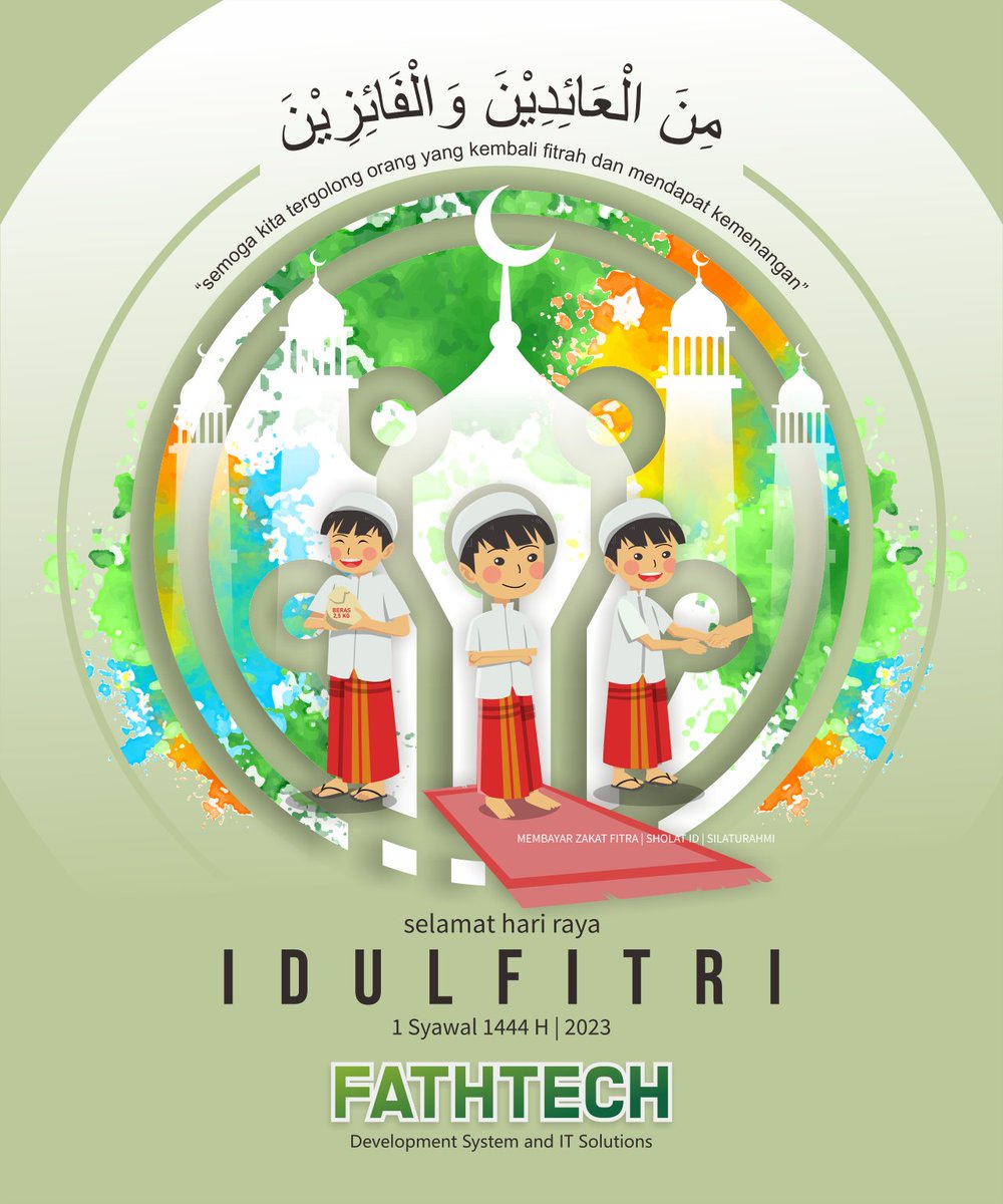 fathtechcirebon's tweet photo. Selamat Hari Raya Idul Fitri 1444 H.
Taqabbalallahu minna wa minkum. Mohon maaf lahir dan batin. Semoga keberkahan dan kebahagiaan mengiringi setiap langkah kita dalam menyambut hari yang fitri ini.

FATHTECH
0231-8815220 | 08112400975

#Lebaran2023 #idulfitri1444H https://t.co/VXV50uBpqE