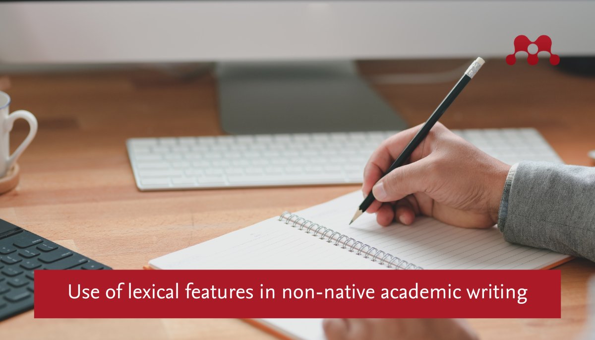 mendeley_com's tweet image. In #secondlanguage writing #research, written discourse is regularly analyzed to give evidence of learner language growth. Which #terms do high-proficiency English learners use more than lower-proficiency English learners?

Find out more: spkl.io/60104dS7j