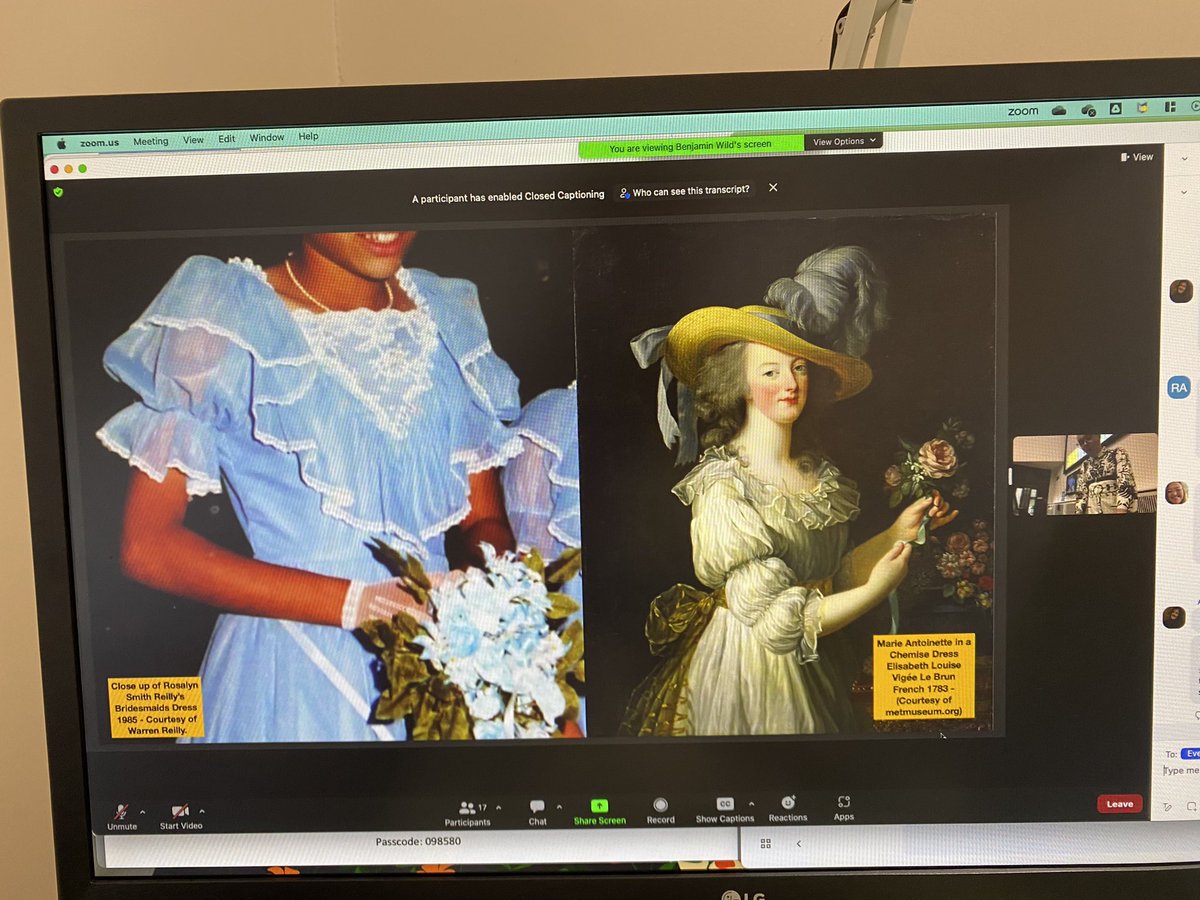 Loving everything about @Warrenreilly97’s presentation @DressHistorians #ADHNewResearch2023 today. A fascinating analysis of family photographs and feminine fashion across two hundred years of portraiture