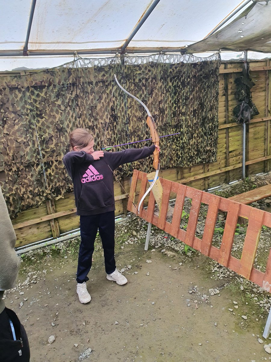 SilverminesNS's tweet photo. Archery at UL Adventure Centre today as part of Silvermines NS School Tour 2023  #WilliamT🧿 https://t.co/kT0C93lWjK