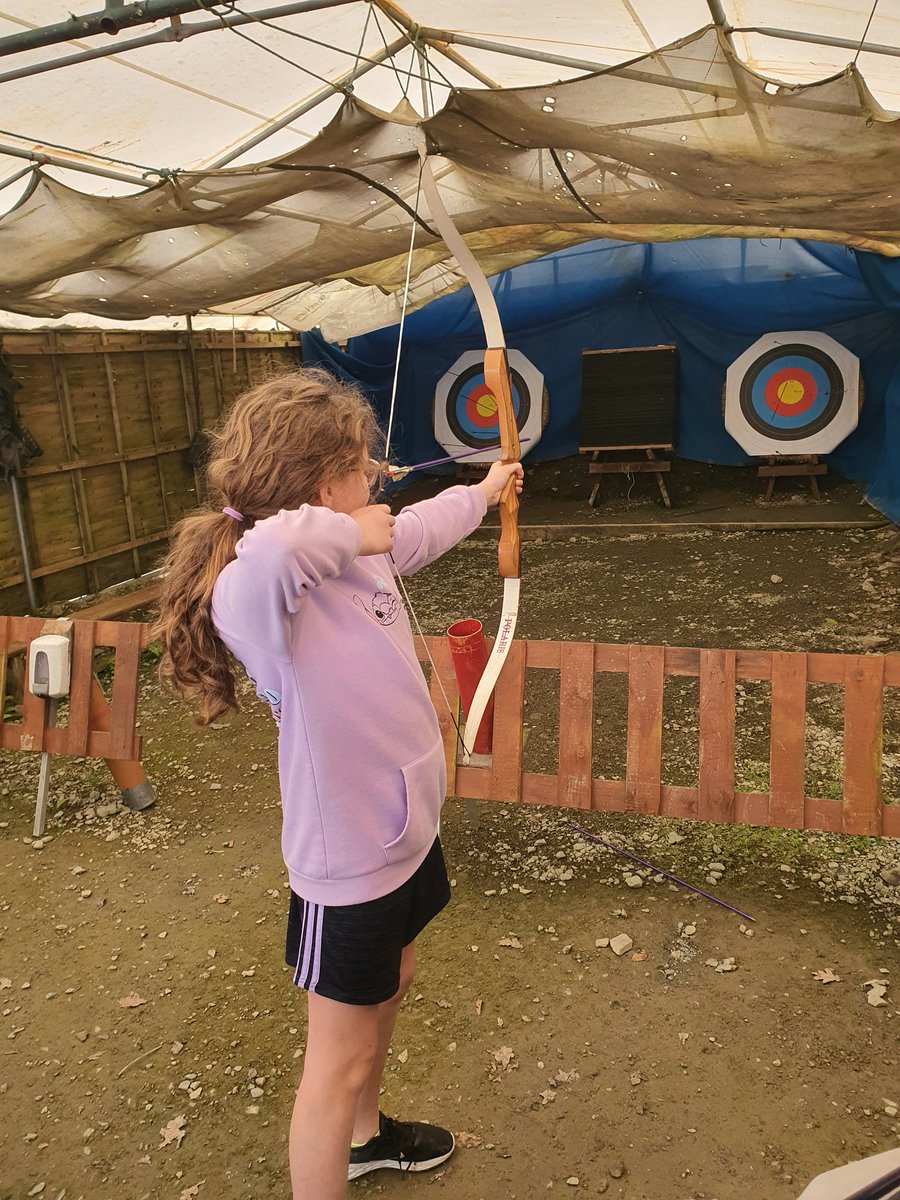SilverminesNS's tweet photo. Archery at UL Adventure Centre today as part of Silvermines NS School Tour 2023  #WilliamT🧿 https://t.co/kT0C93lWjK