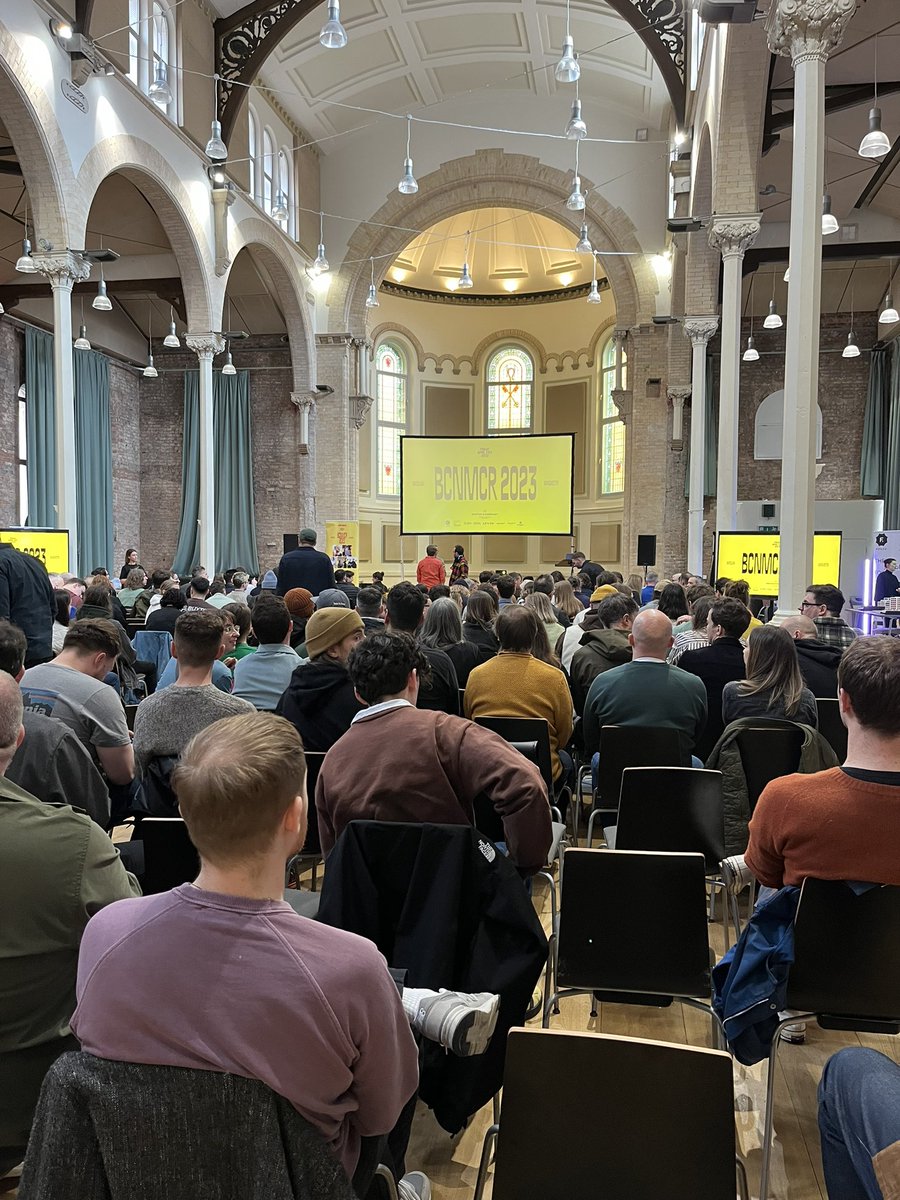 kat_summers's tweet photo. Excited for today’s talks at BCNMCR  @studiodbd https://t.co/lKeZDlusSL