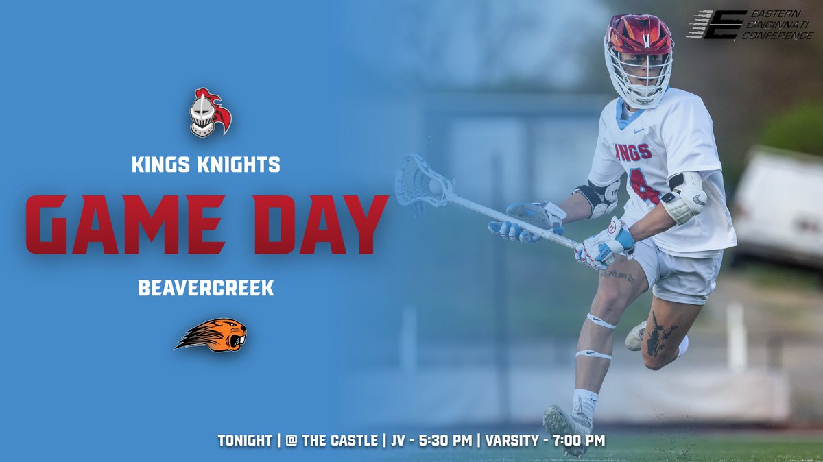 KINGSHSLAX's tweet photo. ⚡️FRIDAY NIGHT LACROSSE AT THE CASTLE⚡️
Jam the stands for YOUTH NIGHT. #disco 
📅April 21st
⏰JV 5:30 | Varsity 7:15PM
🏟️Kings High School
🆚Beavercreek
 @Kings_Schools @kingsathletics  @KingsYouthLAX @BarstoolKings https://t.co/b6TUoZlEHK