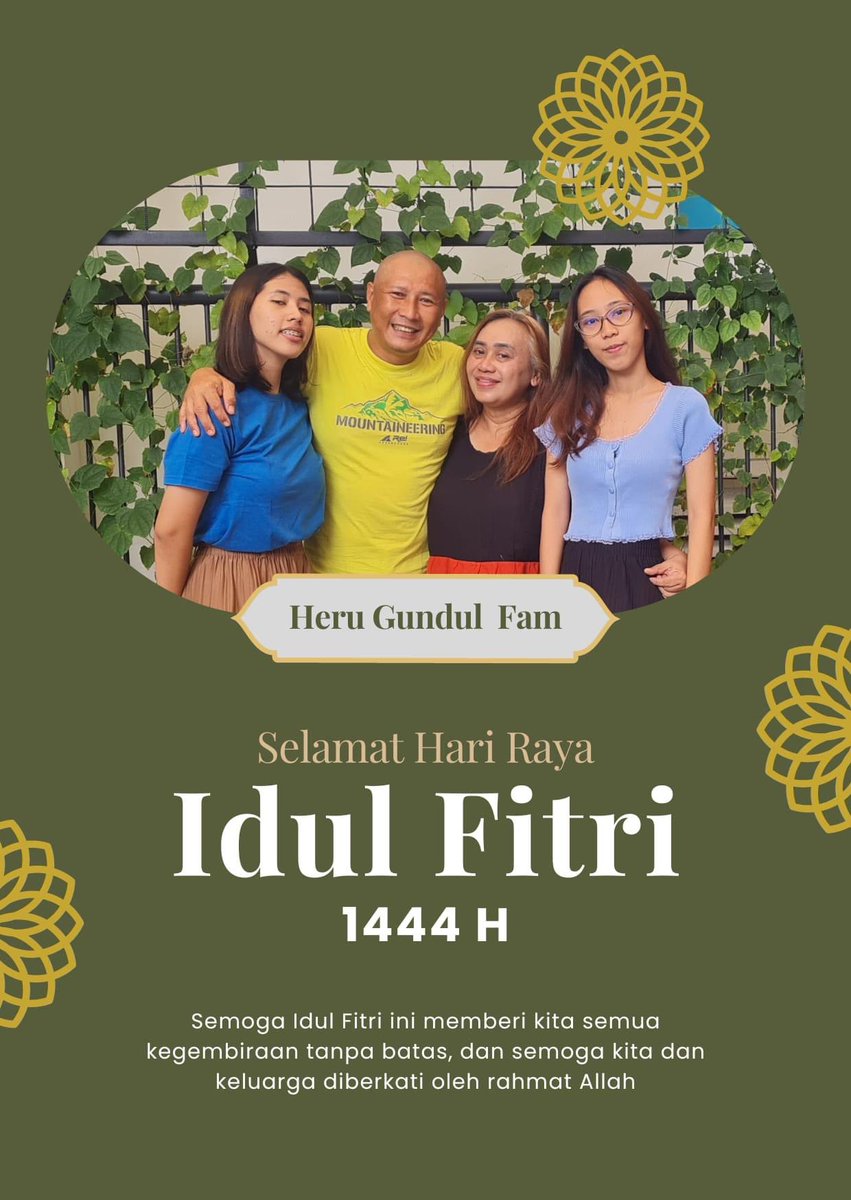 Minal Aidzin Wal Faidzin, mohon maaf lahir dan batin 🙏🏻