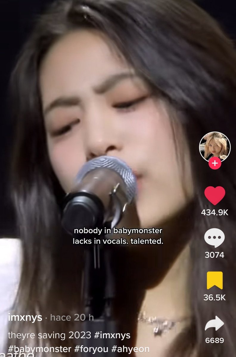 akai ♭ on Twitter "ahyeon is going viral on tiktok 😌 see when you gag