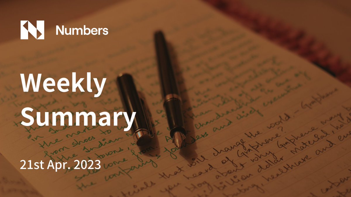 numbersprotocol's tweet photo. 2023/4/21
Weekly summary from Numbers Founding Team.   
👉 https://t.co/JshyRicMkk https://t.co/LZz2XUjuFZ
