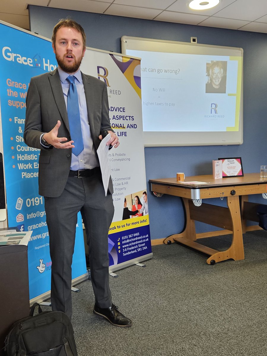 GraceHouse10's tweet photo. What a lovely way to end the week- Network for Good with a presentation from @RReedSolicitors talking about the importance of having a will in place.
Thanks to everyone who joined us!
#NetworkForGood #Networking #FridayMotivation https://t.co/mMxNsqsAry