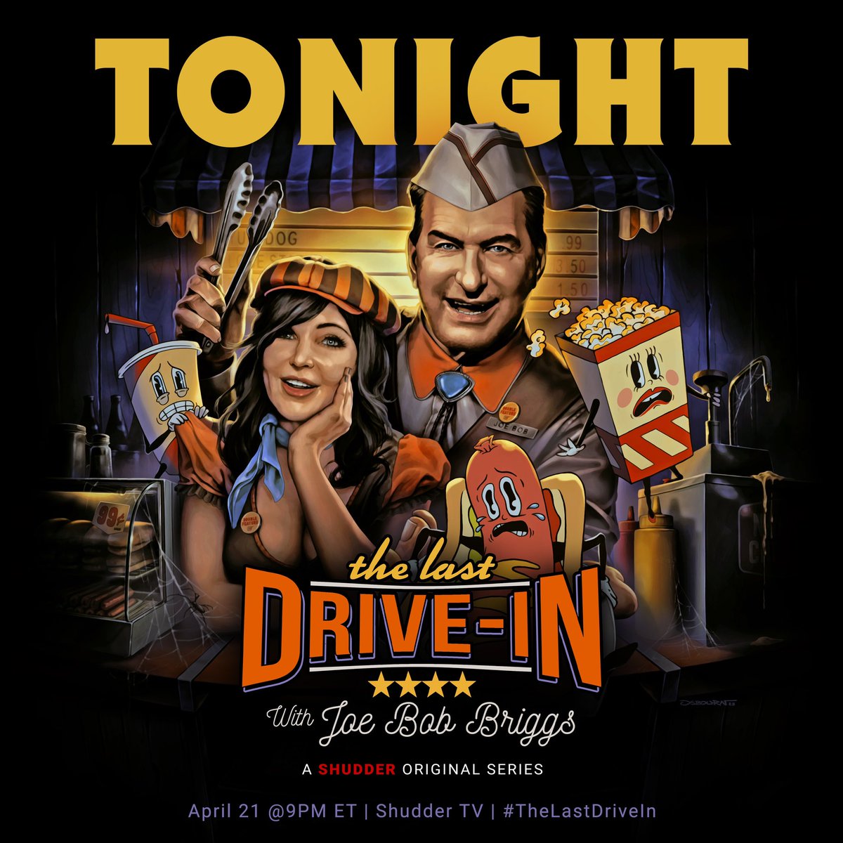 Happy Joe Bob Day!! See you tonight, Mutants! 🤠🍿🌭🎉🎉 #TheLastDriveIn
