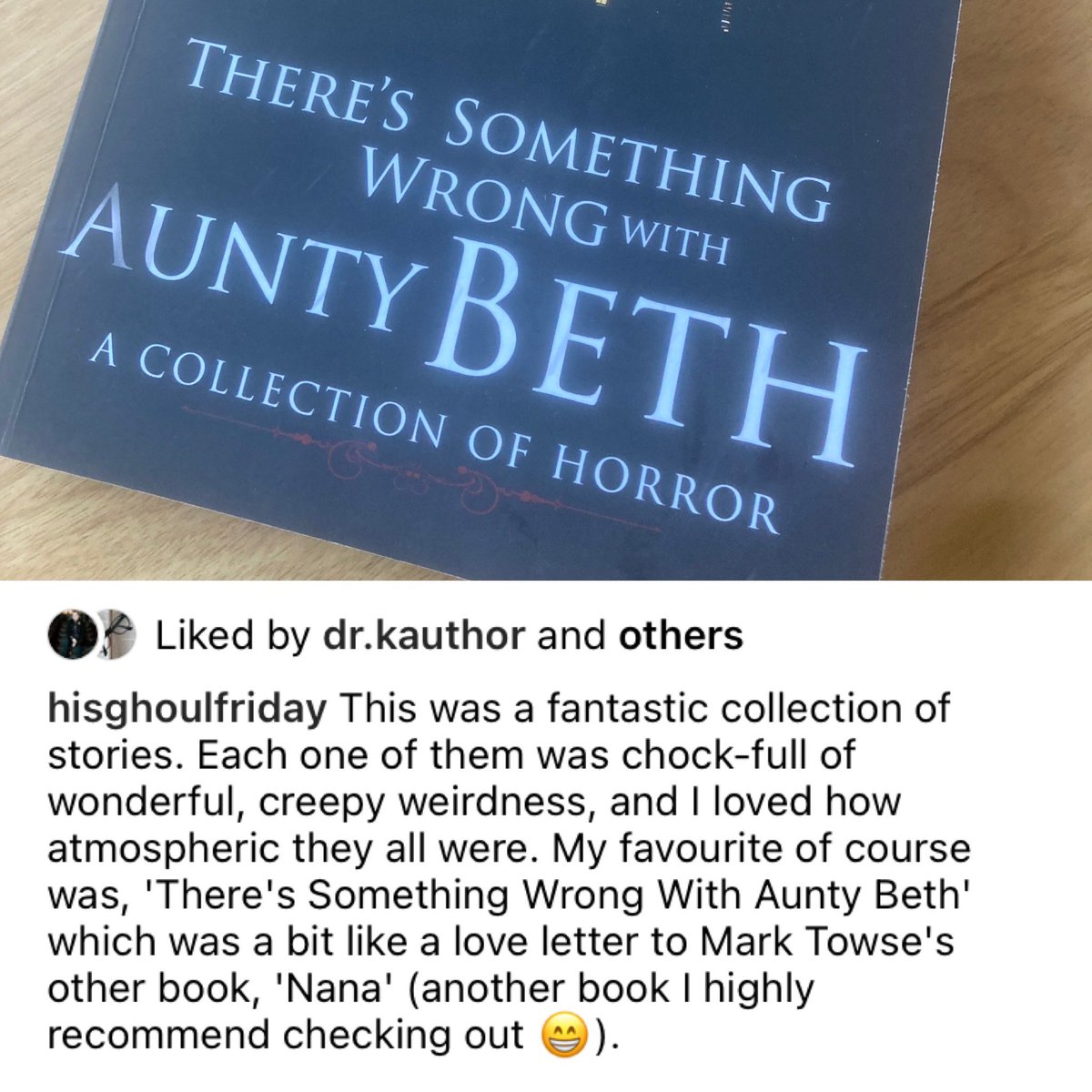 MarkTowsey12's tweet photo. Pucker up…
https://t.co/yTUXr4QbMg #horrorbook #horrorbooks #scaryreads #horrorbookstagram #horrorbookreviews #horrorreading #horroraddict #horrornerd #horrorbooksofinstagram #horrorbooklover https://t.co/h39rHU20wo