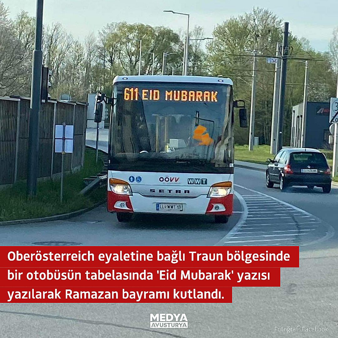 MedyaAvusturya's tweet image. OÖVV'dan Müslümanlara bayram jesti

#MedyaAvusturya #Oberösterreich #Traun #RamazanBayramı