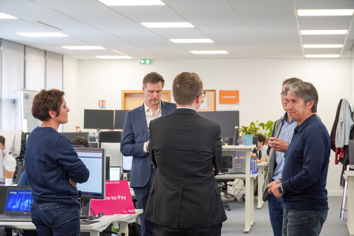 midy_paul's tweet photo. 💾  Rencontre avec David Khuat-Duy, CEO d’@ivalua, licorne française qui développe avec l’#IA des logiciels de gestion des achats pour les entreprises. 

🇫🇷 Leurs serveurs situés en France garantissent une utilisation souveraine et respectueuse des données personnelles. https://t.co/zMVdvbxJWz
