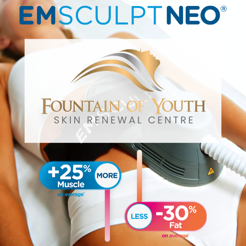 Lose your love handles and feel your best with Emsculpt Neo! 🙂 Click here to book a free consult! 👉 bit.ly/3JGLScf #FountainOfYouth #EmsculptNeo