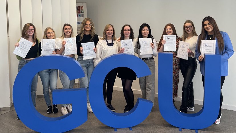 Claudwall's tweet photo. 4 years of hard work and these nearly graduates are securing jobs in top departments and going into the Orthoptic Profession. @GCU_Orthoptics @GCUVisSci @GCUSHLS @BIOS_Orthoptics https://t.co/HrCcgmvIBY