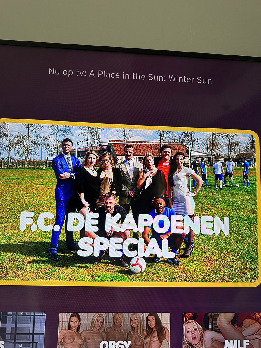 Nu op Passion XL van Telenet 
De Kapoenen zijn Terug!

FC De Kapoenen - De Laatste Afzondering 

Met <a href="/KellyStar89/">Kelly Star</a> @c_solvage @MilaSmart27 Maddie  -Maxime Roche <a href="/OlgaLoveFan1/">OlgaLoveFan</a> Brendan Raven <a href="/PascalWhiteXXX/">Pascal White</a> 
 <a href="/Mariskax_Prod/">MariskaX ™© 🔞 onlyfans.com/mariskax</a>
