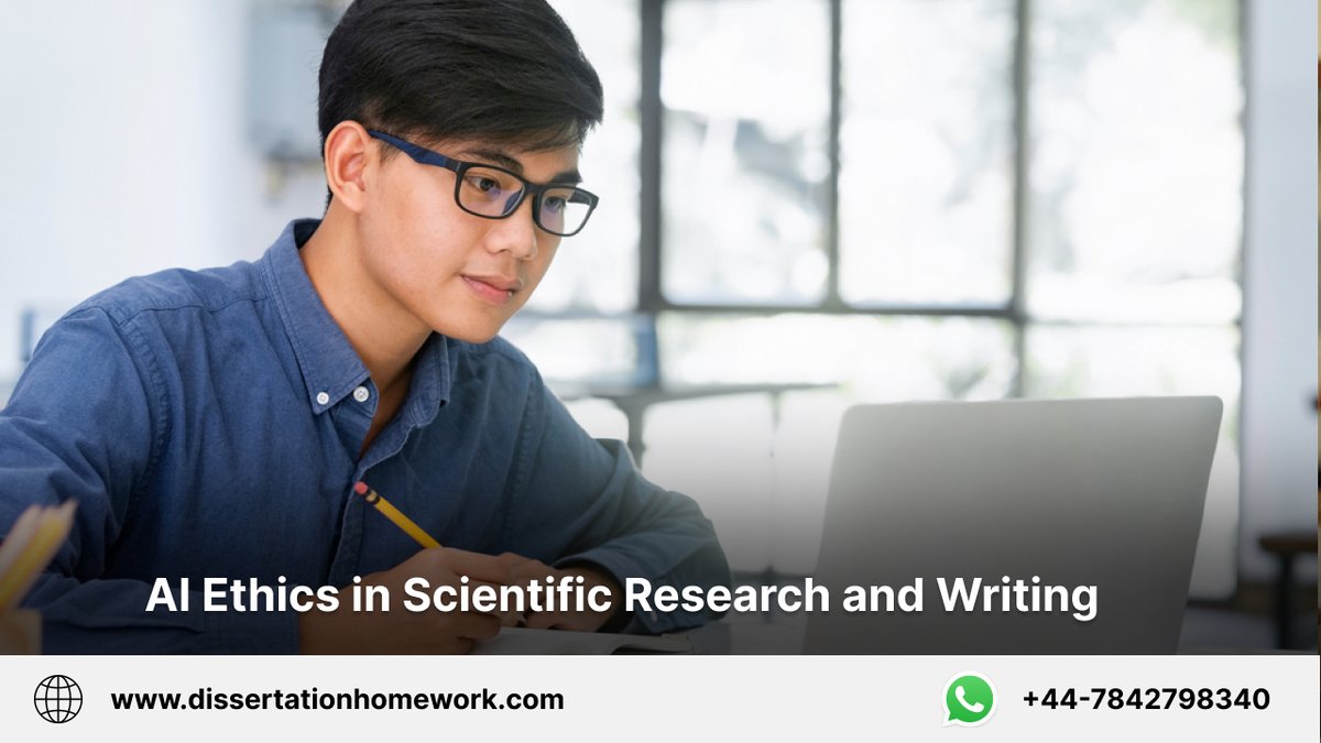 DissertationWrk's tweet image. Read this blog to know A Review of AI Ethics in Scientific Research and Writing.
Explore: bit.ly/41sxFWG
#artificialintelligence #aidissertationwriter #aidissertation #dissertationhelp #dissertationwriting #dissertationwriter #thesiswritinghelp #dissertationwritinghelp